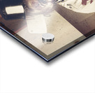 Dead scary zombie girl cooking brains Acrylic print