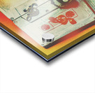 Pop art music robot Acrylic print