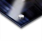 Woman Clock Nighttime Acrylic print