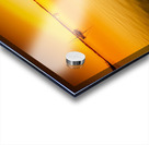 Rickety pier sunset Acrylic print