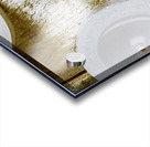 God is you metal lettering typography near white candles faith  Acrylic print