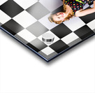 Portrait Of Beautiful Retro Woman In Vintage Style Acrylic print