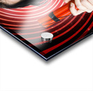 Danger. Zombie holding explosives in a terror act Acrylic print