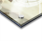 Retro typist with dream to inspire Acrylic print