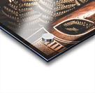 African couple masks Acrylic print