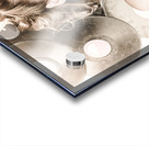 Retro pin-up woman with rocking hairstyle Acrylic print