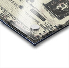 Block mining Acrylic print