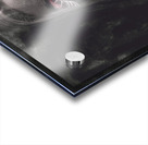 Sinister portrait of scary vampire woman Acrylic print