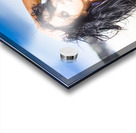 Girl Relaxing On Beach Acrylic print