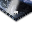 Serene moonlit river Acrylic print