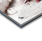 Pinup girl cooking up surprise treat in bakery Acrylic print