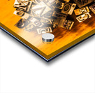 Vintage headlines Acrylic print