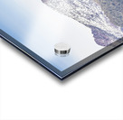 Beautiful landscape with partly snowed mountain  Acrylic print