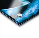 Scary Jack-o-lantern pumpkin detail Acrylic print