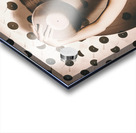 Pinup DJ rocking around the clock  Acrylic print