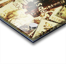 The vintage postage card Acrylic print