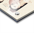 Vintage pop art advert girl with breakfast product Acrylic print