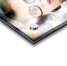 Technology Smart Woman Using Cloud Computing Acrylic print