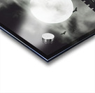 Haunted dark castle Acrylic print