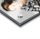 Racing Biker Woman Acrylic print