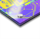 Comic circuitry robots Acrylic print