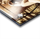 Classic automotive babe Acrylic print