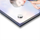 Outdoor fashion portrait. Spring twilight beauty Acrylic print