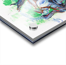 Abstract painting. Division is their narrative Acrylic print