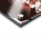 Help! Itchy ugly face so I ate him... mmmm tasty Acrylic print