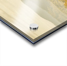 Hills trees and pastel browns Acrylic print