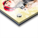 Photographer taking photos with retro film camera Acrylic print