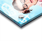 Business Woman In A Money House And Love Dream Acrylic print