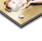 Vintage Fifties Telephone Operator Holding Phone Acrylic print