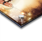 Nerd business man shouting out in fear of a bomb Acrylic print