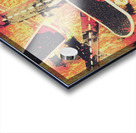 Grunge skate art Acrylic print