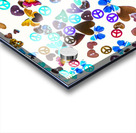 Rainbow love Acrylic print