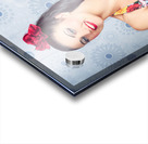 Beautiful day of the dead girl drawing tattoo Acrylic print