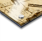 In fashion of vintage sewing Acrylic print