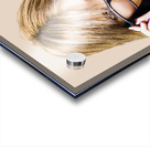 Isolated Sexy Girl Wearing Glasses On White Acrylic print