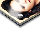 Retro Portrait Of A Young Brunette Beauty Acrylic print