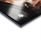 Dark face of fear. Fright night Acrylic print