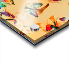 Group of Butterflies with Colorful Wings Acrylic print