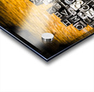 Retro typesetting in print Acrylic print