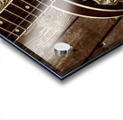 Vintage banjo barn dance Acrylic print