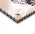 businessperson holding disposable coffee cup Acrylic print