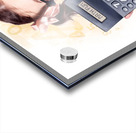 Education Math Tutor Holding Numbers Calculator Acrylic print