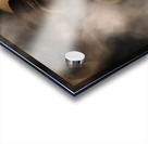 Steampunk welder smoking cigarette Acrylic print