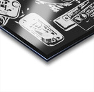 Game play in blocks and lines Acrylic print