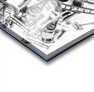 Kart speedway Acrylic print