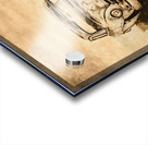 Rockabilly relic Acrylic print